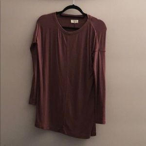 Pink Long Sleeve Top